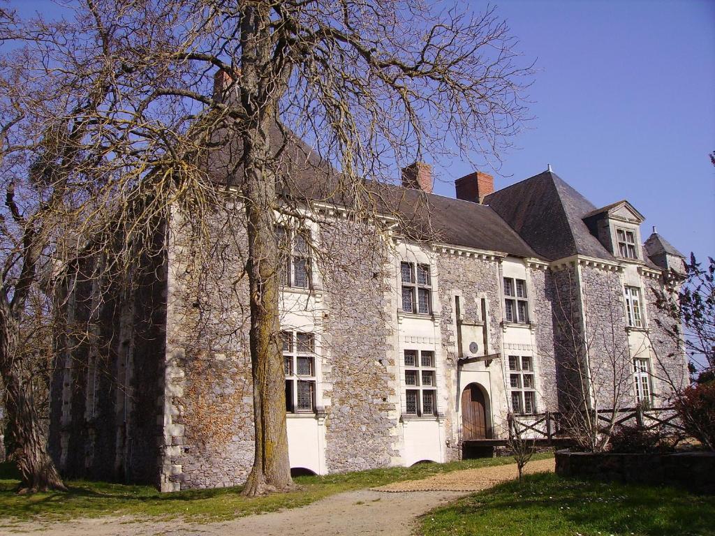 Chateau De La Fresnaye Bed and Breakfast Saint-Aubin-de-Luigné Exterior foto