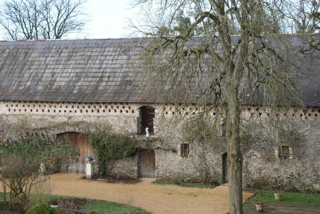 Chateau De La Fresnaye Bed and Breakfast Saint-Aubin-de-Luigné Exterior foto