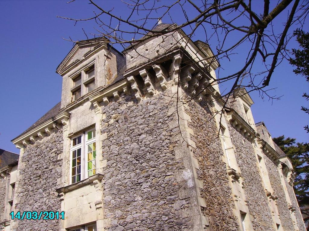 Chateau De La Fresnaye Bed and Breakfast Saint-Aubin-de-Luigné Exterior foto